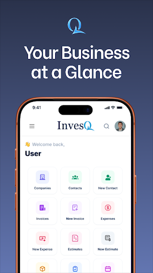 InvesQ Client CRM Screenshot 1