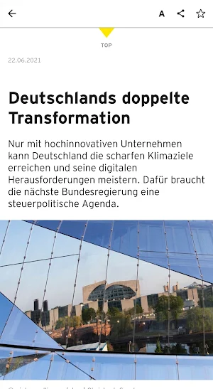 EY Tax & Law DE News Screenshot 3