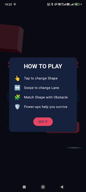 Shape Shifter Runner 3D Screenshot 1