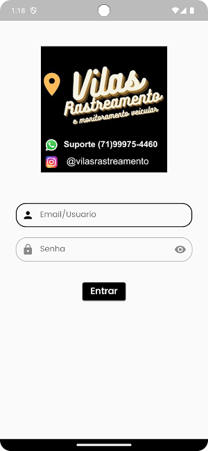 Vilas Rastreamento Screenshot 0