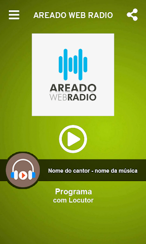 Areado Web Radio Screenshot 0