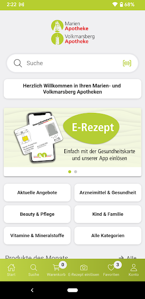 AApo-shop Apotheke & E-Rezept Screenshot 0