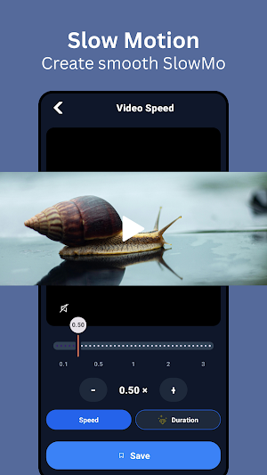 Change Video Speed Slow Editor Screenshot 1