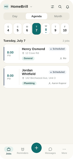 Vablon: Service Business App Screenshot 0