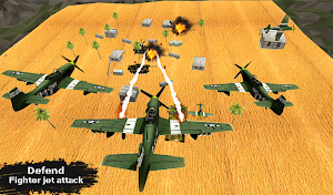 Aircraft Shooting Missile Strike-Free Action Game Screenshot 3