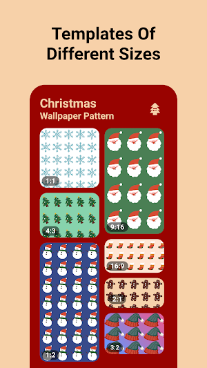 Christmas Wallpaper Pattern Screenshot 0