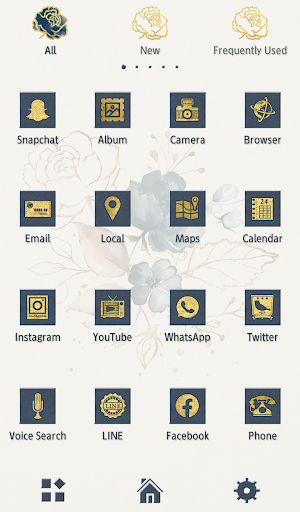 Beautiful Wallpaper Modern Flower Theme Screenshot 2