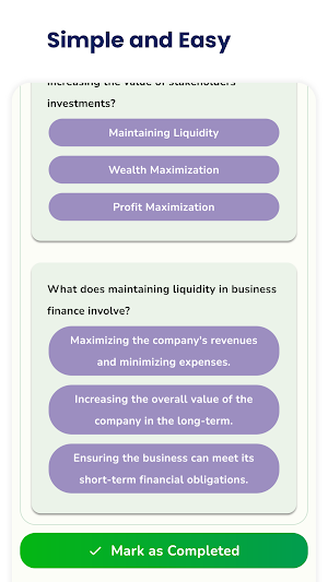 Business Finance Quick Notes Screenshot 3