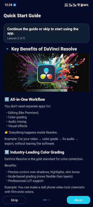 DaVinci Resolve Editor Screenshot 3