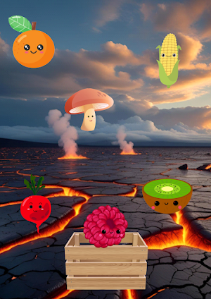 Fruity Falling Objects Screenshot 1
