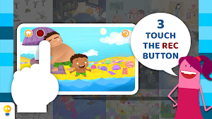 Inventeca: foster your kids' voice telling stories Screenshot 2