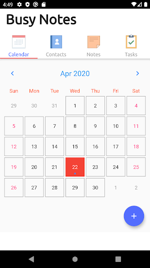 Busy Notes Screenshot 0