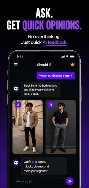 Should I? – AI Decision Maker Screenshot 3