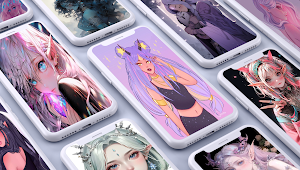Elf Girl Wallpaper Screenshot 2