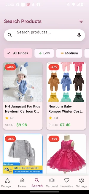 Cheap baby clothes Screenshot 2