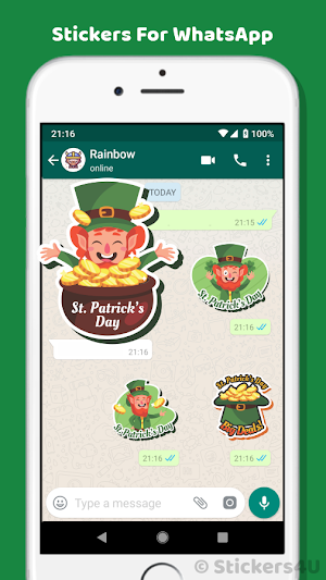 St. Patrick's Joy Stickers (3) Screenshot 0