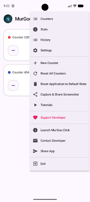 MurGoo Click or Tap Counter Screenshot 1