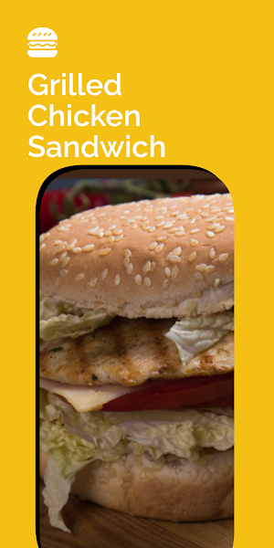 GRILLED CHICKEN SANDWICHES Screenshot 0