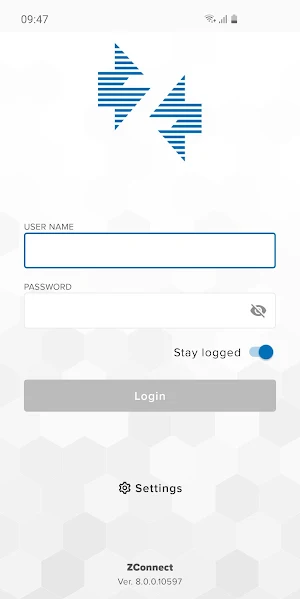 ZConnect App Screenshot 1