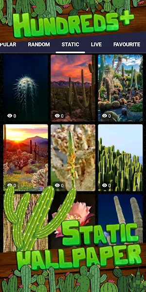 cactus wallpaper Screenshot 3