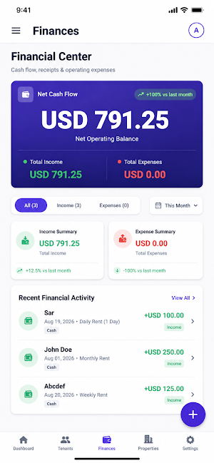 LandlordPro - Rent Tracker Screenshot 1