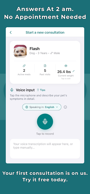 Triage Paw – AI Vet Assistant Screenshot 0