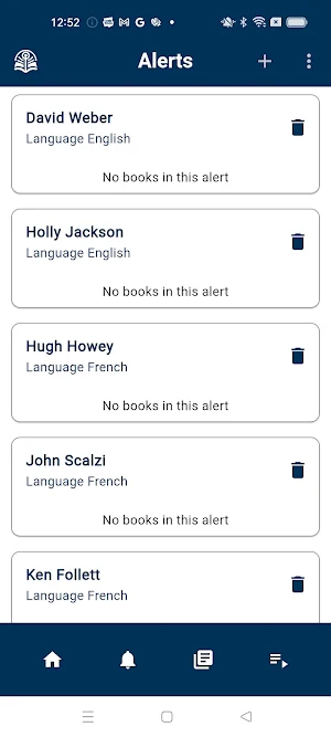 Booksnotify Screenshot 2