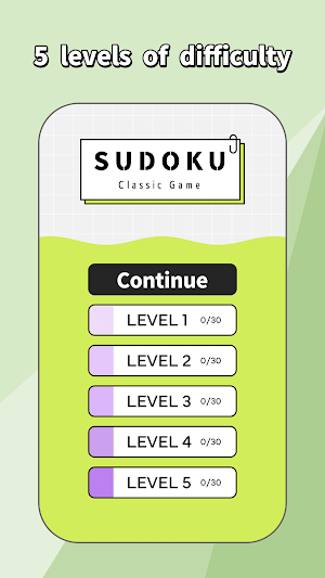SUDOKU Classic Game Screenshot 0