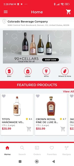Colorado Beverage Company Screenshot 0