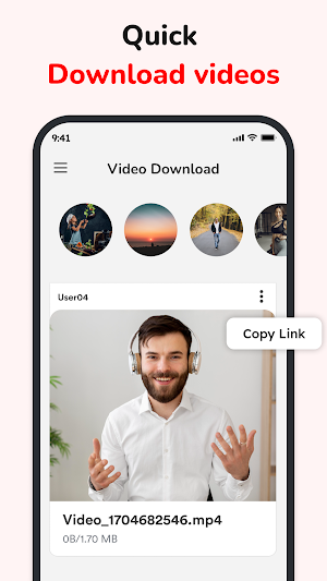 X Video & Movie Downloader Screenshot 1