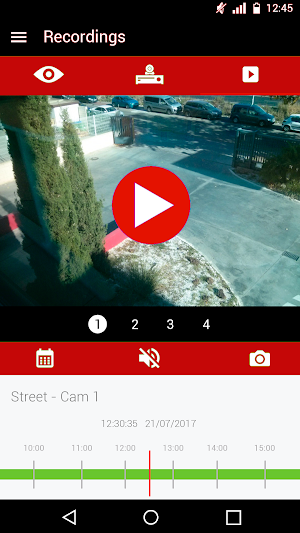 Elettricalarm EasyView Screenshot 2