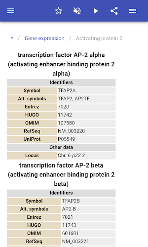 Molecular genetics Screenshot 2