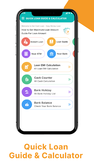 Loan Calculator Quick Guide Screenshot 1