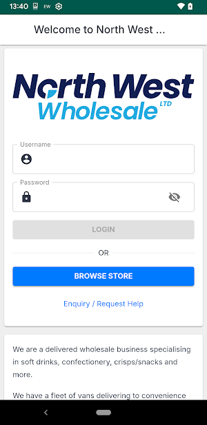North West Wholesale Screenshot 0
