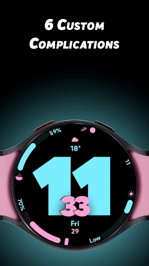 Ultra Time 2 - Watch face Screenshot 3