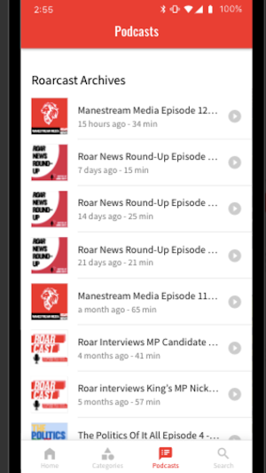 Roar News Screenshot 2