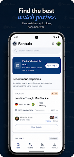 Fanbula: Watch Parties Screenshot 1