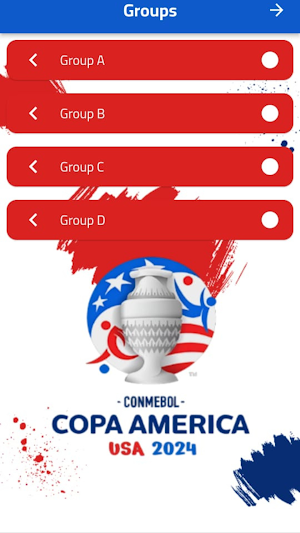 Copa America 2024 schedule Screenshot 1