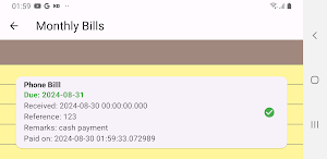 Bills Mo Screenshot 3