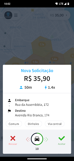 Águia 18 (Motorista) Screenshot 2