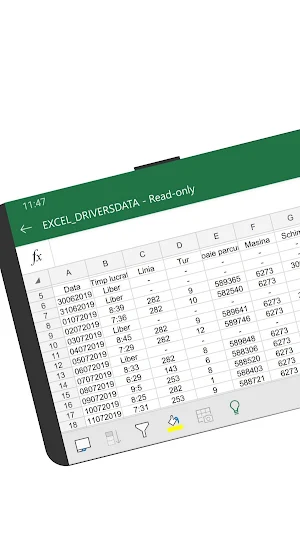 Drivers Data : Virtual logbook for drivers Screenshot 2