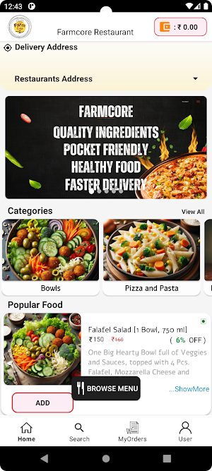 Farmcore : Order Food Screenshot 2
