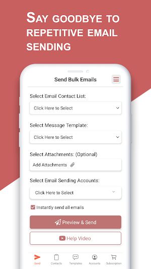 Mail Merge: Bulk Email Sender Screenshot 0