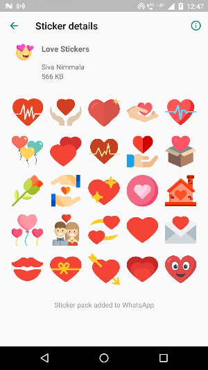 Love Stickers for WhatsApp Screenshot 0