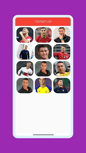 Fake Call with Ronaldo Screenshot 0