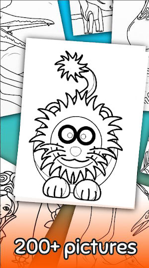 Coloring King Lion Screenshot 2