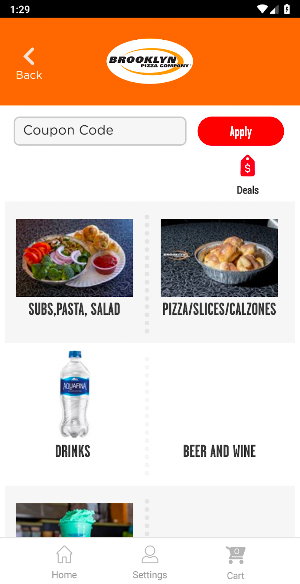 Brooklyn Pizza Company Screenshot 2
