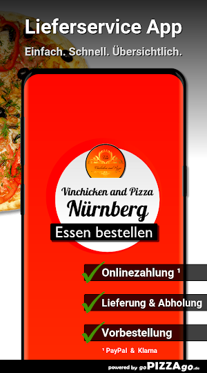 Vinchicken and Pizza Nürnberg Screenshot 0