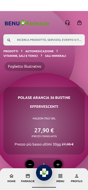 BENU Farmacia Screenshot 1