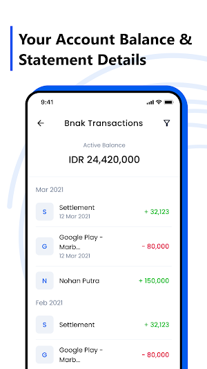 Bank Account Balance Check App Screenshot 2